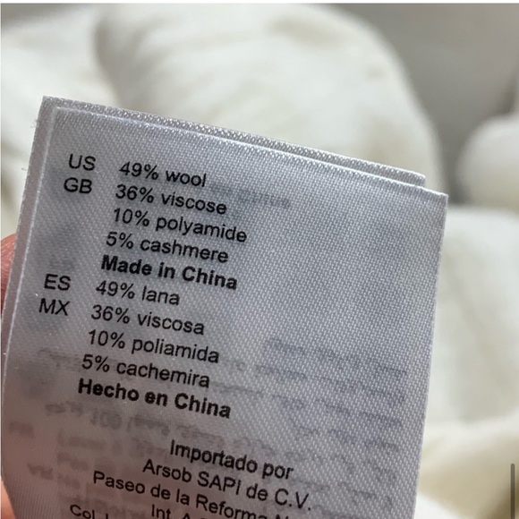 Sandro ECRA Emma Wool Cashmere Tie-Waist Cable-Knit Sweater - Picture 7 of 13